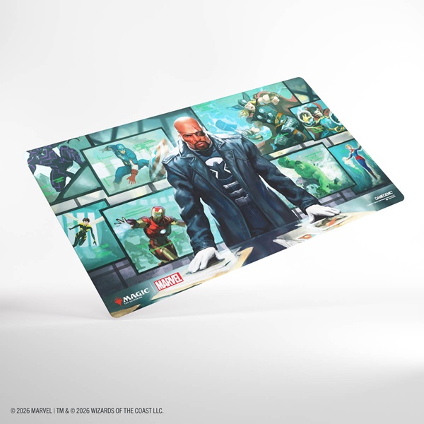 Gamegenic - Spillemåtte: Magic: The Gathering - Marvel Super Heroes Prime Playmat - Director Nick Fury
