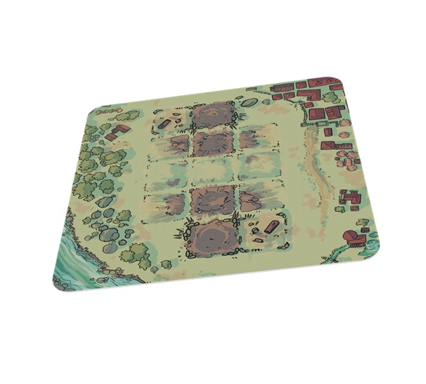 Spillemåtte (Playmat) - Gudnak: Forest