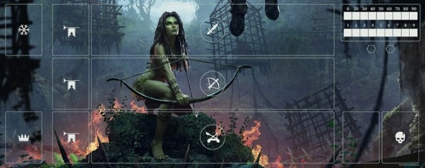 Spillemåtte (Playmat) - Gwent: The Legendary Card Game - Scoia'tael