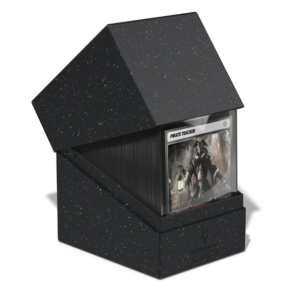 Ultimate Guard: Return To Earth Boulder Deck Case (Deck Box) 133+ Standard Size Black (Sort)