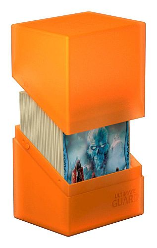 Ultimate Guard Boulder Deck Case (Deck Box) 80+ Standard Size Poppy Topaz