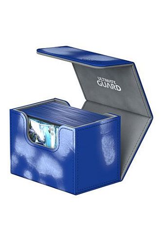 Ultimate Guard SideWinder Deck Case (Deck Box) 80+ Standard Size ChromiaSkin Blue (Blå)
