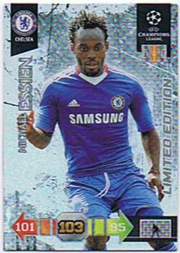 Michael Essien - UEFA Champions League 2010/2011 - Chelsea - Limited Edition!