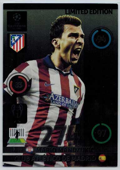 2014-15 Adrenalyn Champions League, Mario Mandzukic