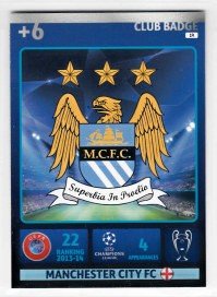 2014-15 Adrenalyn Champions League, Manchester City FC