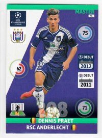 2014-15 Adrenalyn Champions League, Dennis Praet