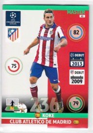 2014-15 Adrenalyn Champions League, Koke