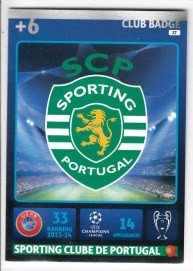 2014-15 Adrenalyn Champions League, Sporting Clube de Portugal