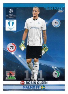 2014-15 Adrenalyn Champions League, Robin Olsen