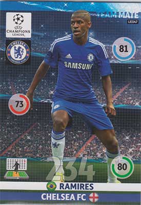2014-15 Adrenalyn Champions League UPDATE #UE047 Ramires