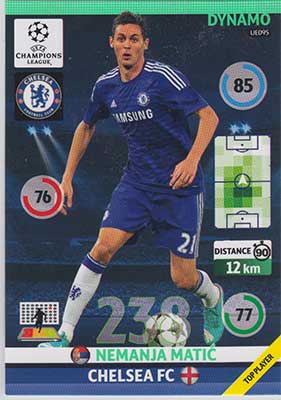 2014-15 Adrenalyn Champions League UPDATE #UE095 Nemanja Matic