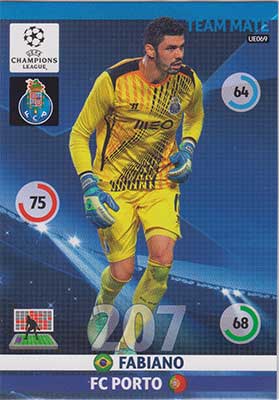 2014-15 Adrenalyn Champions League UPDATE #UE069 Fabiano