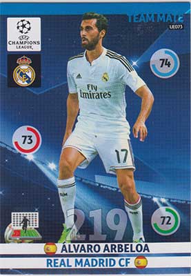 2014-15 Adrenalyn Champions League UPDATE #UE073 Alvaro Arbeloa