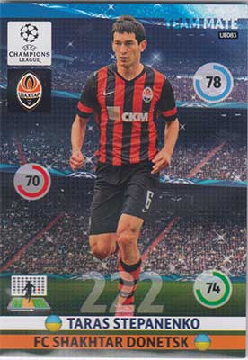 2014-15 Adrenalyn Champions League UPDATE #UE083 Taras Stepanenko