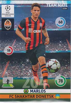 2014-15 Adrenalyn Champions League UPDATE #UE084 Marlos