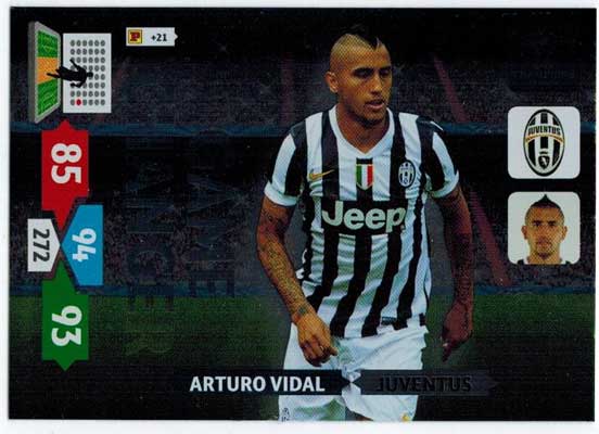 Arturo Vidal - 2013-14 Adrenalyn Champions League