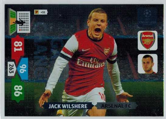 Jack Wilshere - 2013-14 Adrenalyn Champions League