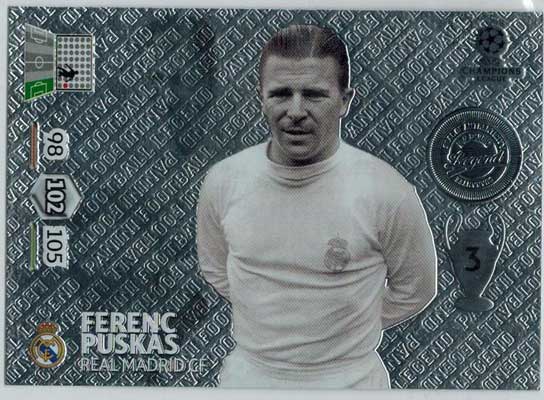 Ferenc Puskas - 2013-14 Adrenalyn Champions League
