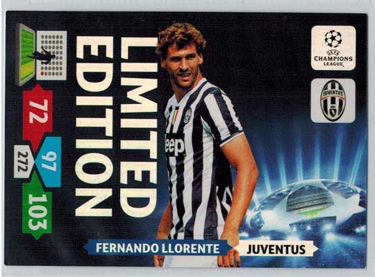 Fernando Llorente - 2013-14 Adrenalyn Champions League