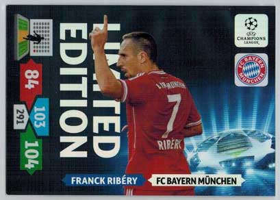 Franck Ribery - 2013-14 Adrenalyn Champions League