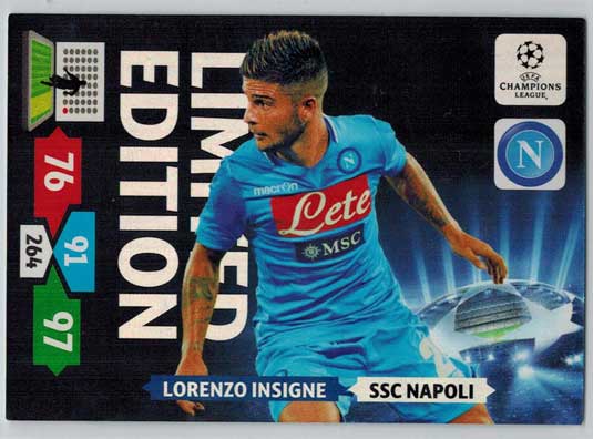Lorenzo Insigne - 2013-14 Adrenalyn Champions League