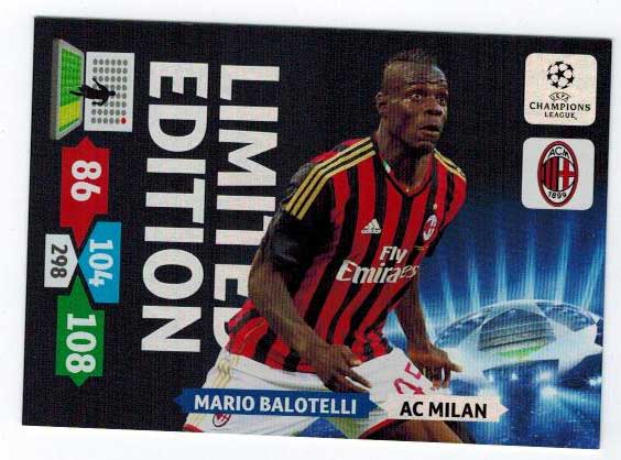 Mario Balotelli - 2013-14 Adrenalyn Champions League