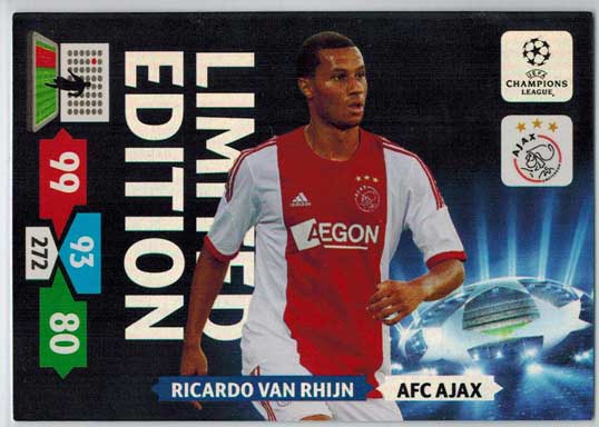 Ricardo Van Rhijn - 2013-14 Adrenalyn Champions League