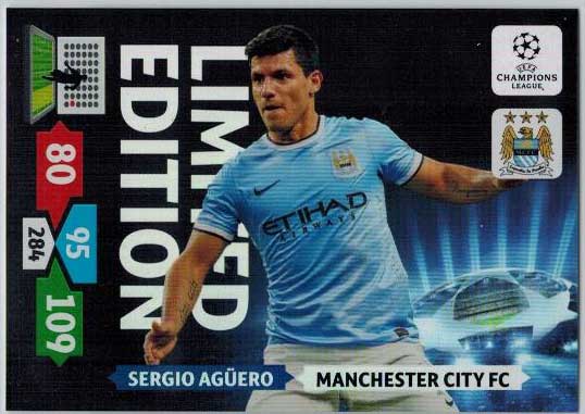 Sergio Aguero / Sergio Agüero - 2013-14 Adrenalyn Champions League