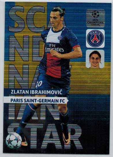 Zlatan Ibrahimovic - 2013-14 Adrenalyn Champions League