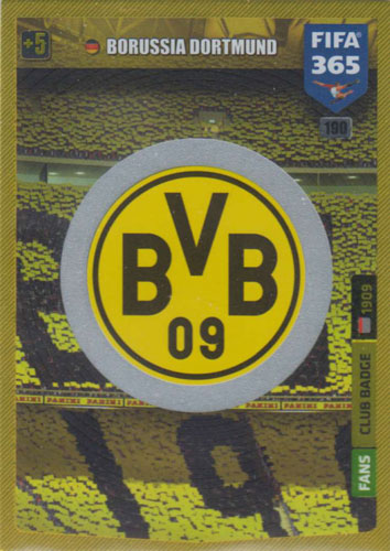 Adrenalyn XL FIFA 365 2020 - 190 Club Badge - Borussia Dortmund