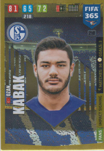 Adrenalyn XL FIFA 365 2020 - 210 Ozan Kabak - FC Schalke 04