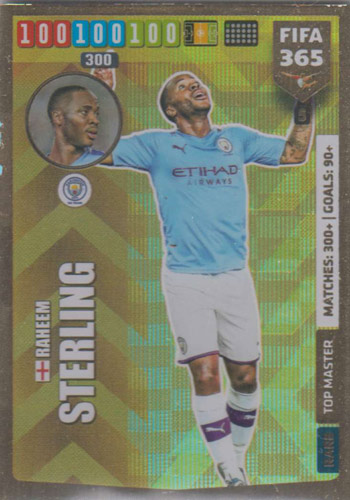Adrenalyn XL FIFA 365 2020 - 005 Raheem Sterling - Manchester City