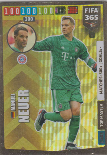 Adrenalyn XL FIFA 365 2020 - 009 Manuel Neuer - FC Bayern München