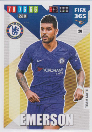 Adrenalyn XL FIFA 365 2020 - 020 Emerson - Chelsea