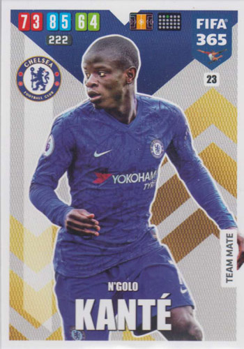 Adrenalyn XL FIFA 365 2020 - 023 N'Golo Kante - Chelsea