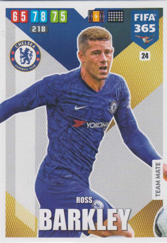 Adrenalyn XL FIFA 365 2020 - 024 Ross Barkley - Chelsea