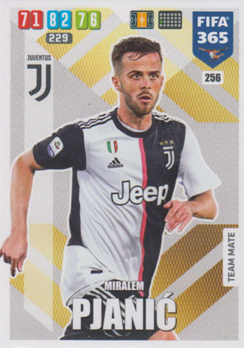 Adrenalyn XL FIFA 365 2020 - 256 Miralem Pjanić - Juventus