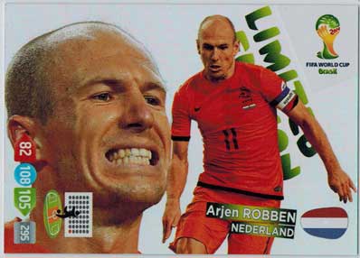 2014 Adrenalyn World Cup, Arjen Robben