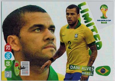 2014 Adrenalyn World Cup, Dani Alves