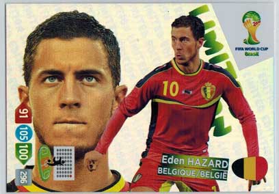 2014 Adrenalyn World Cup, Eden Hazard