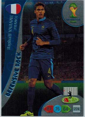 2014 Adrenalyn World Cup #371 Raphael Varane