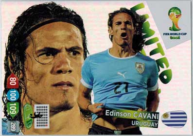 2014 Adrenalyn World Cup, Edinson Cavani