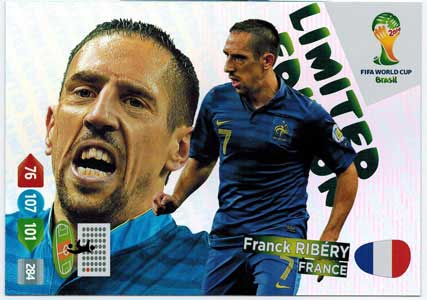 2014 Adrenalyn World Cup, Franck Ribery