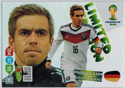 2014 Adrenalyn World Cup, Philipp Lahm