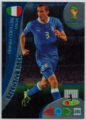 2014 Adrenalyn World Cup #374 Giorgio Chiellini