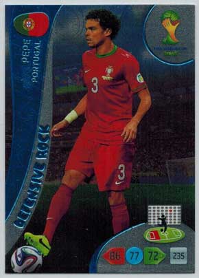 2014 Adrenalyn World Cup #376 Pepe