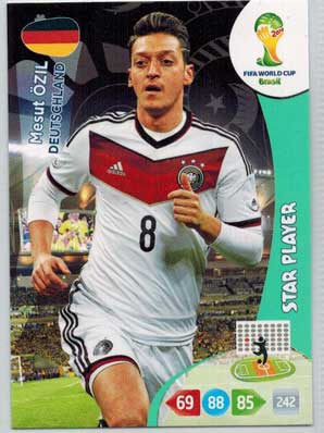 2014 Adrenalyn World Cup #112 Mesut Özil