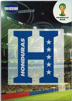2014 Adrenalyn World Cup #187 Honduras