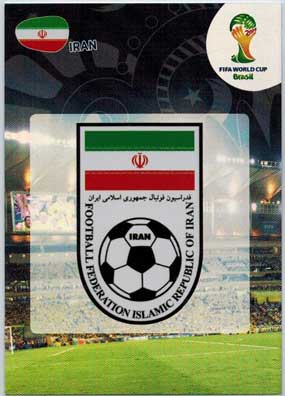 2014 Adrenalyn World Cup #202 Iran