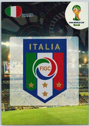 2014 Adrenalyn World Cup #208 Italia